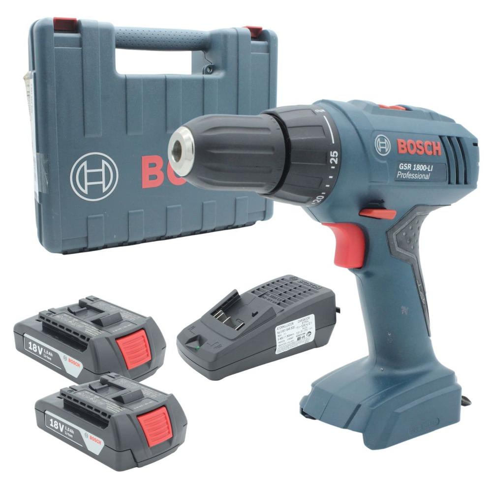 Foto 2 pulgar | Atornillador Taladro Bosch Gsr 18-2 3/8' (10mm) 18v + 2 Bat