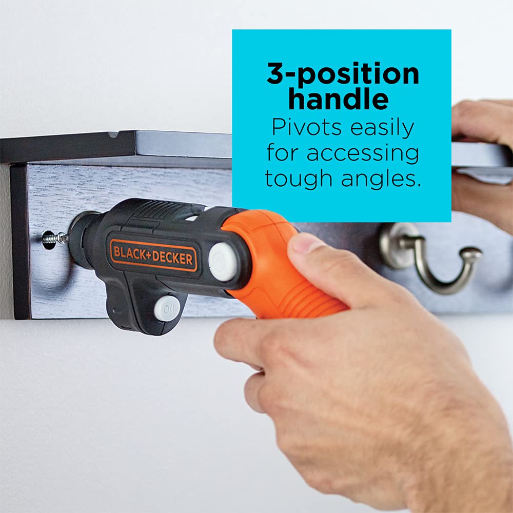 Foto 5 pulgar | Destornillador Inalámbrico Black+decker 4v Max* Bdcsfl20c Con Led - Venta Internacional.