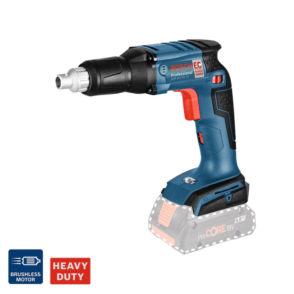 Foto 4 pulgar | Atornillador Bosch Inalámbrico Gsr 18v-ec Te 1/4' Drywall