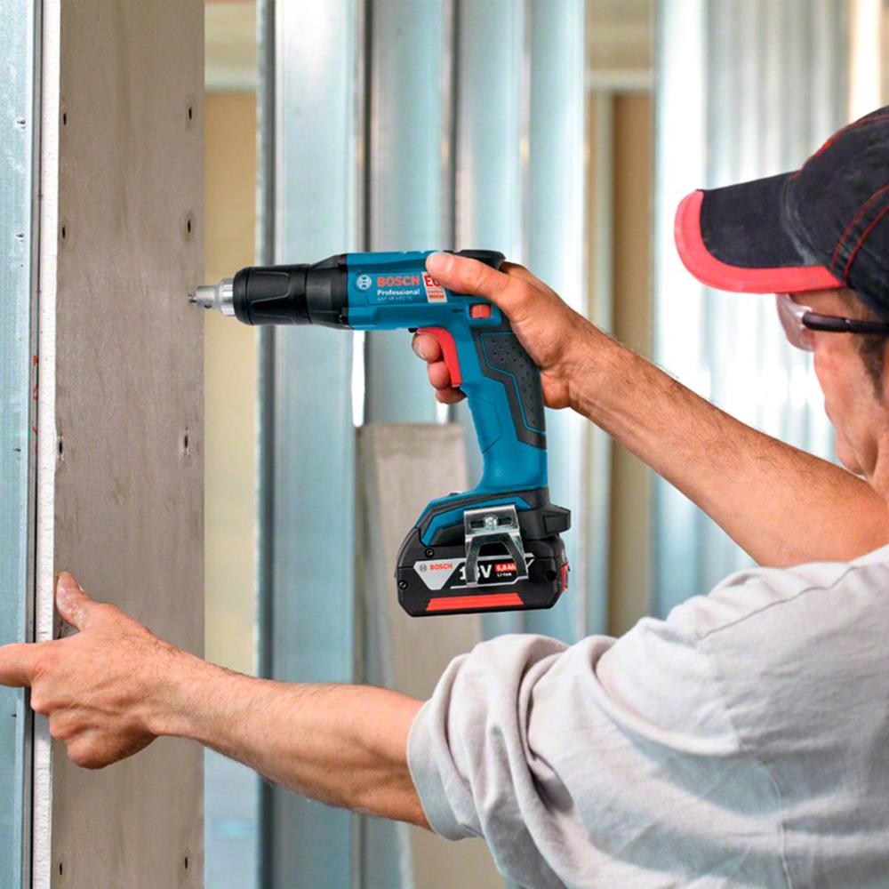 Foto 6 pulgar | Atornillador Bosch Inalámbrico Gsr 18v-ec Te 1/4' Drywall