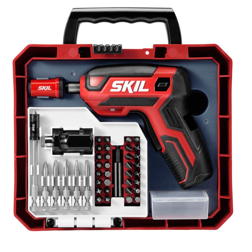 Foto 1 | Destornillador Inalámbrico Con Empuñadura Tipo Pistola Skil Sd5618-03 4 V Con 42 Piezas - Venta Internacional.