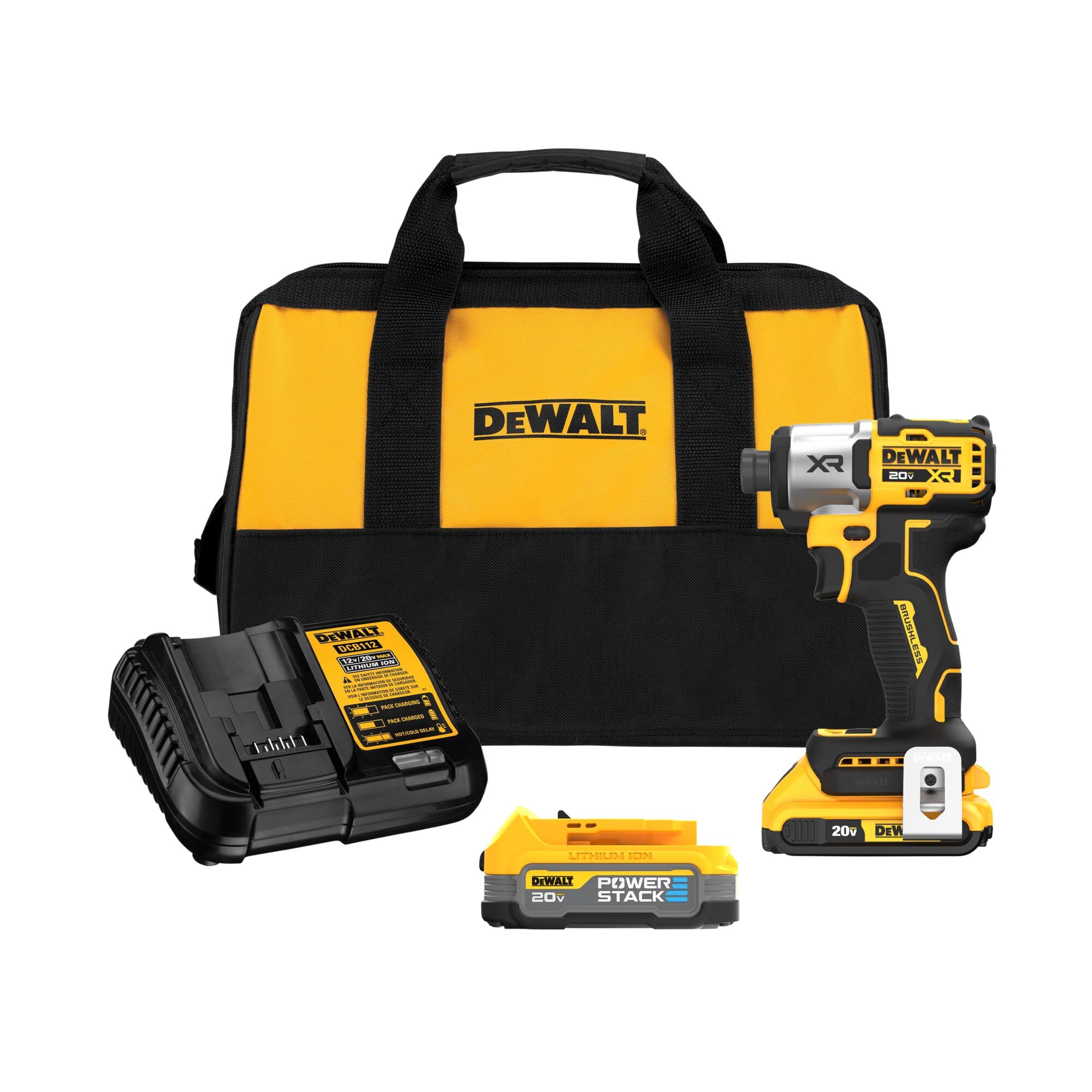 Foto 2 pulgar | Destornillador De Impacto Dewalt 20v Max Inalámbrico De 3 Velocidades Con Batería - Venta Internacional.