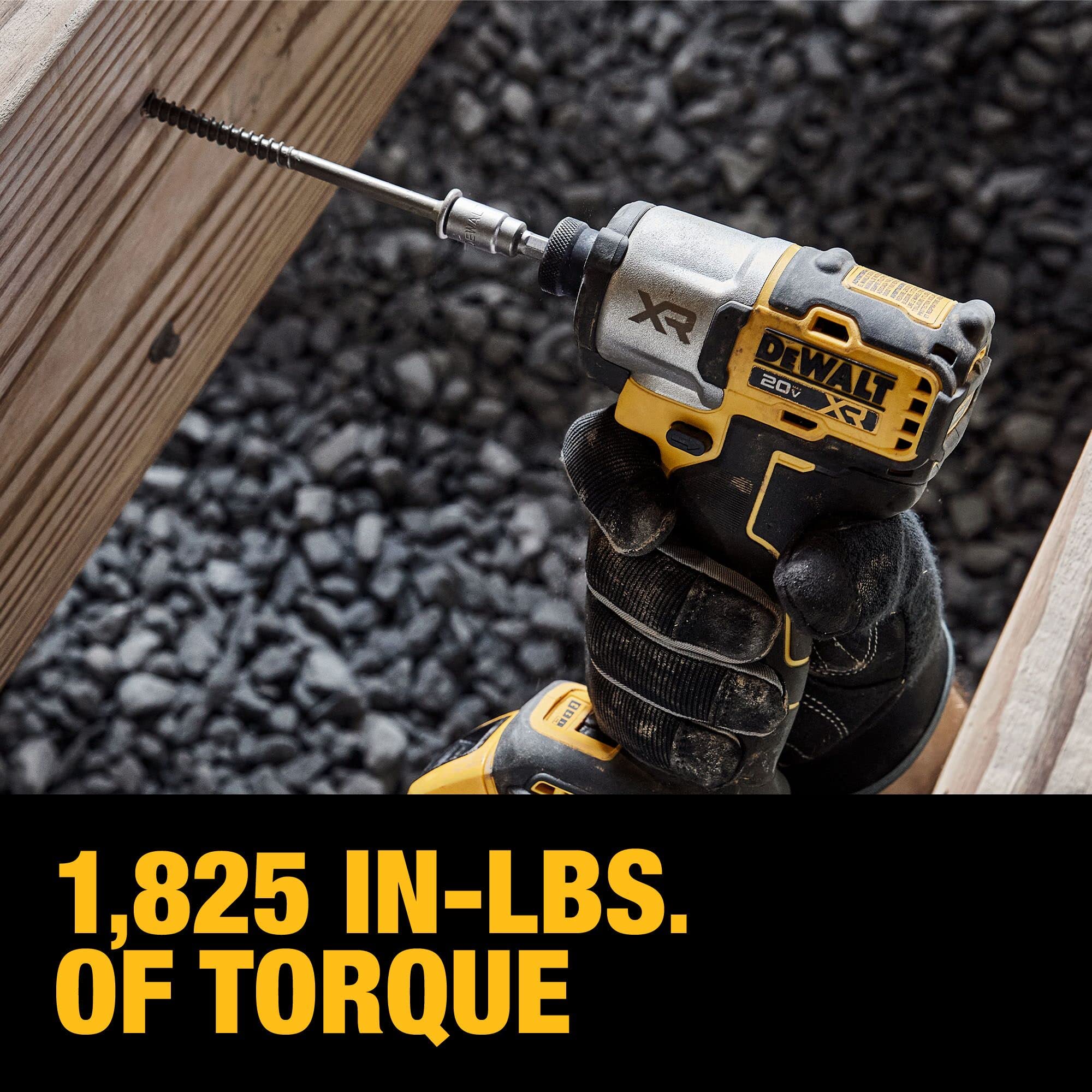 Foto 7 pulgar | Destornillador De Impacto Dewalt 20v Max Inalámbrico De 3 Velocidades Con Batería - Venta Internacional.