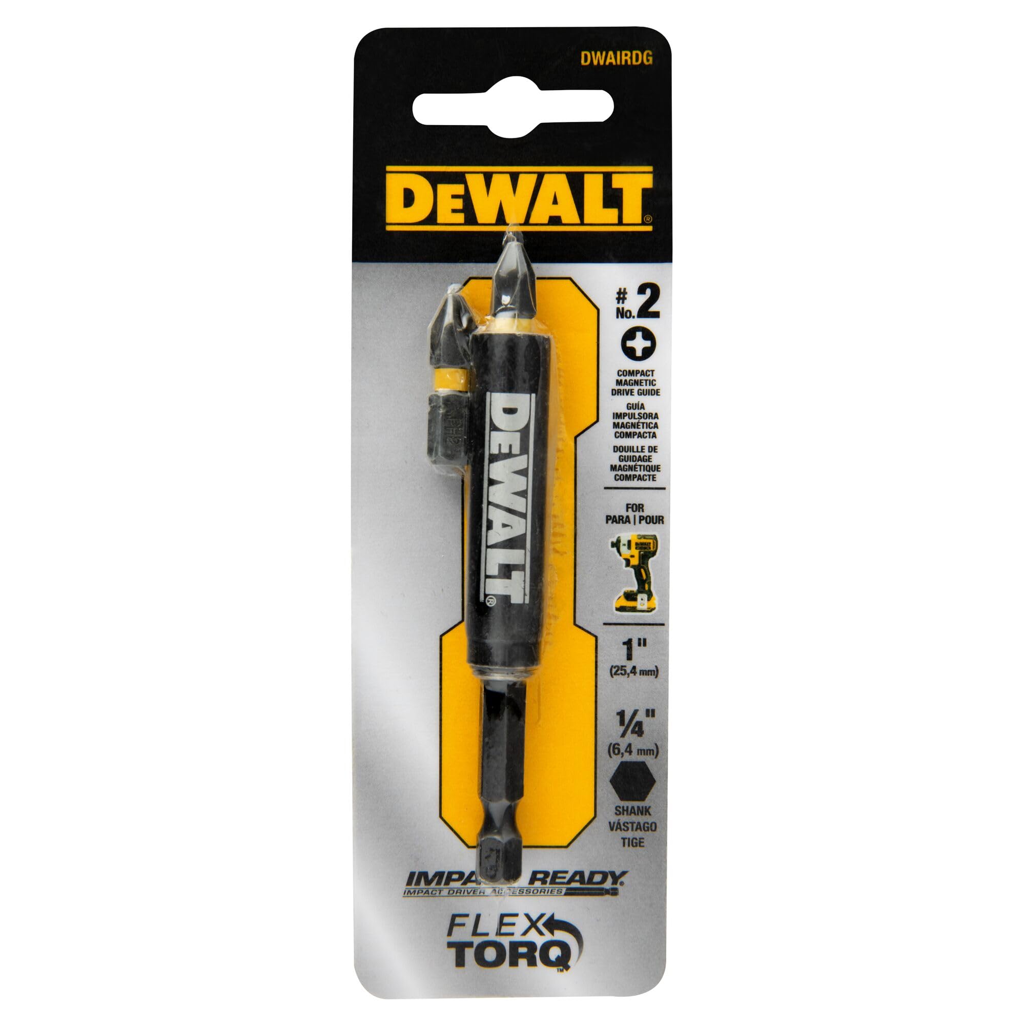 Foto 6 pulgar | Guía De Accionamiento Ir Dewalt Dwairdg Con 2 Flextorq Ph2 Compatibles Con Impactos - Venta Internacional.