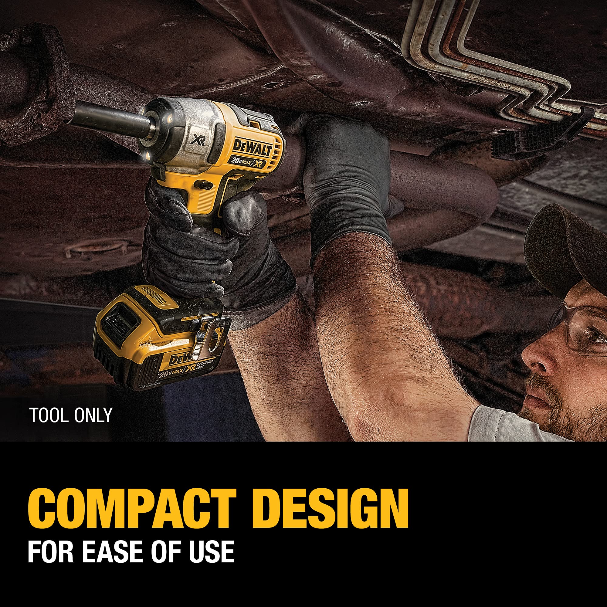 Foto 4 | Llave De Impacto Inalámbrica Dewalt 20v Max* Xr 3/8 Pulgadas Dcf890b - Venta Internacional.
