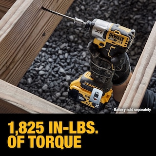 Foto 4 | Destornillador De Impacto Dewalt 20v Max Xr Sin Escobillas 1/4 De 3 Velocidades Dcf845b - Venta Internacional.