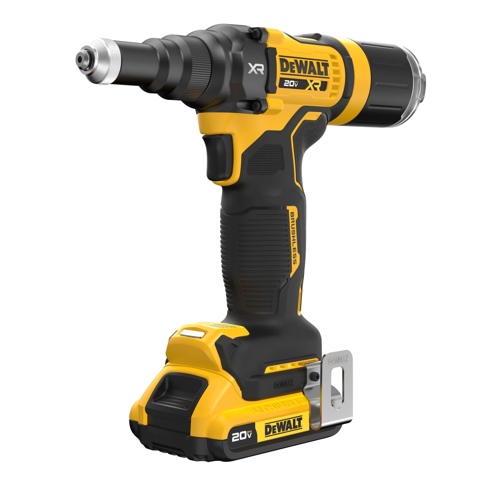 Foto 3 pulgar | Remachadora Inalámbrica Dewalt 20v Max Xr Dcf403d1 Con Batería - Venta Internacional.