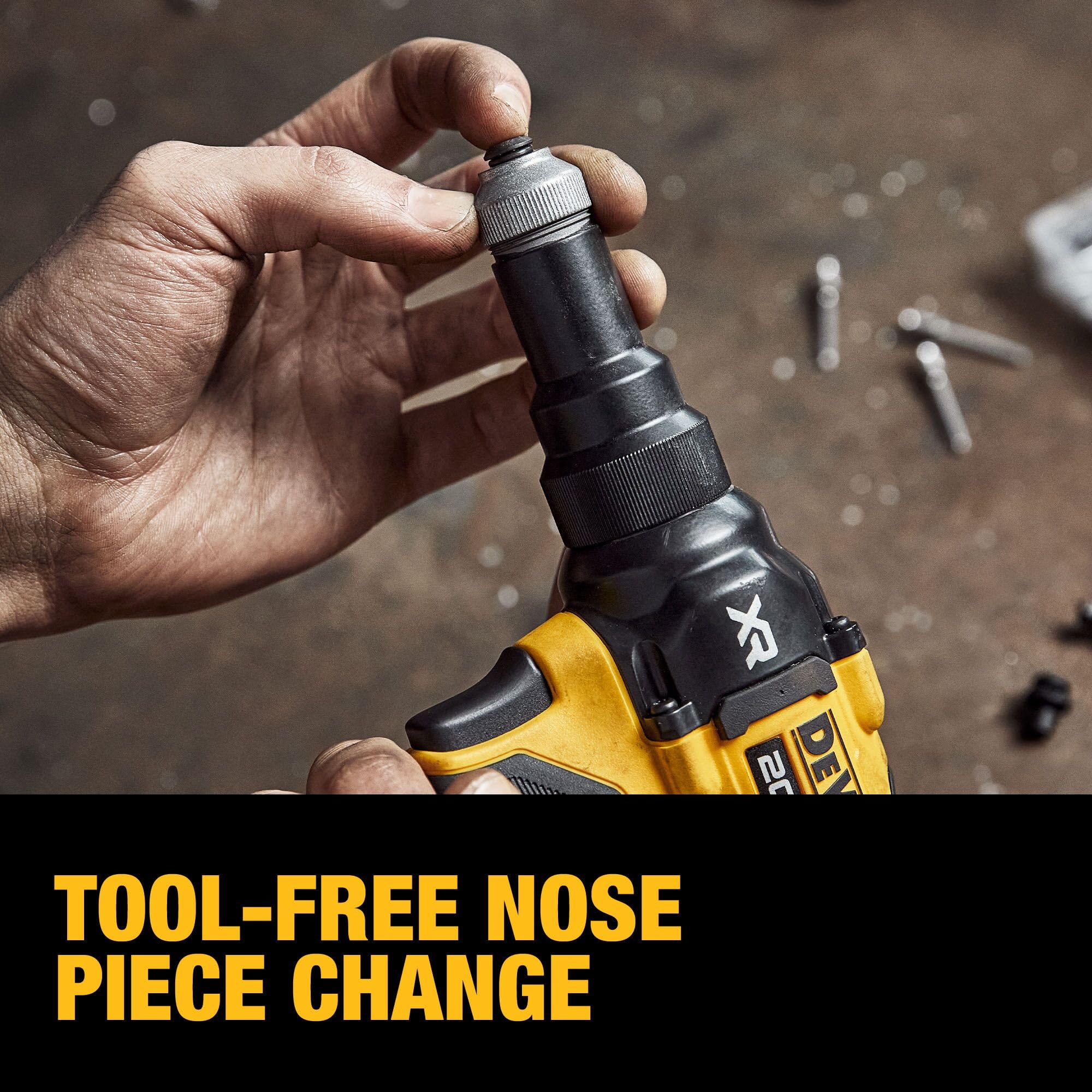 Foto 7 | Remachadora Inalámbrica Dewalt 20v Max Xr Dcf403d1 Con Batería - Venta Internacional.