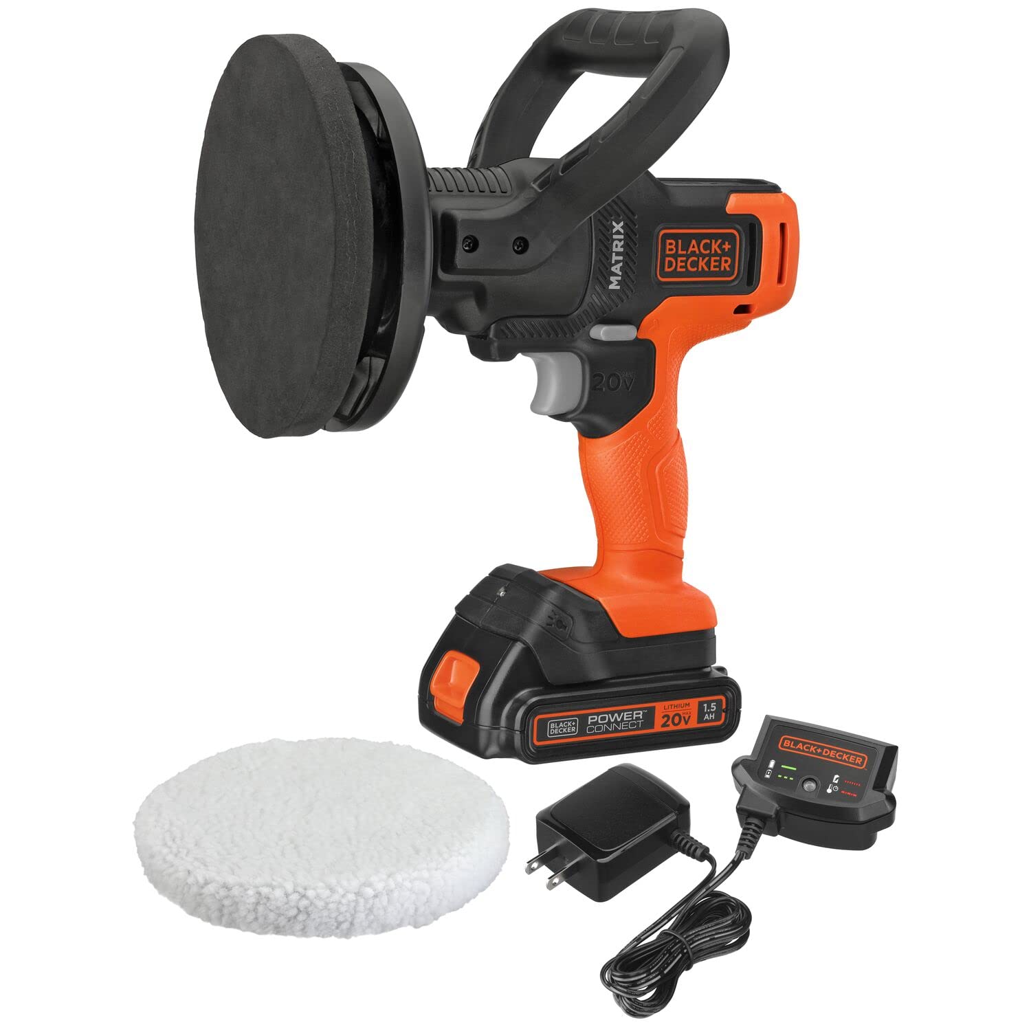 Foto 3 pulgar | Kit De Amortiguadores Black+decker Matrix De 20 V Como Máximo Para Coches Y Suelos  Color Naranja - Venta Internacional