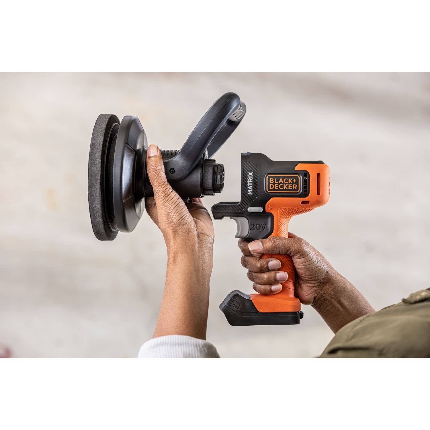 Foto 4 pulgar | Kit De Amortiguadores Black+decker Matrix De 20 V Como Máximo Para Coches Y Suelos  Color Naranja - Venta Internacional