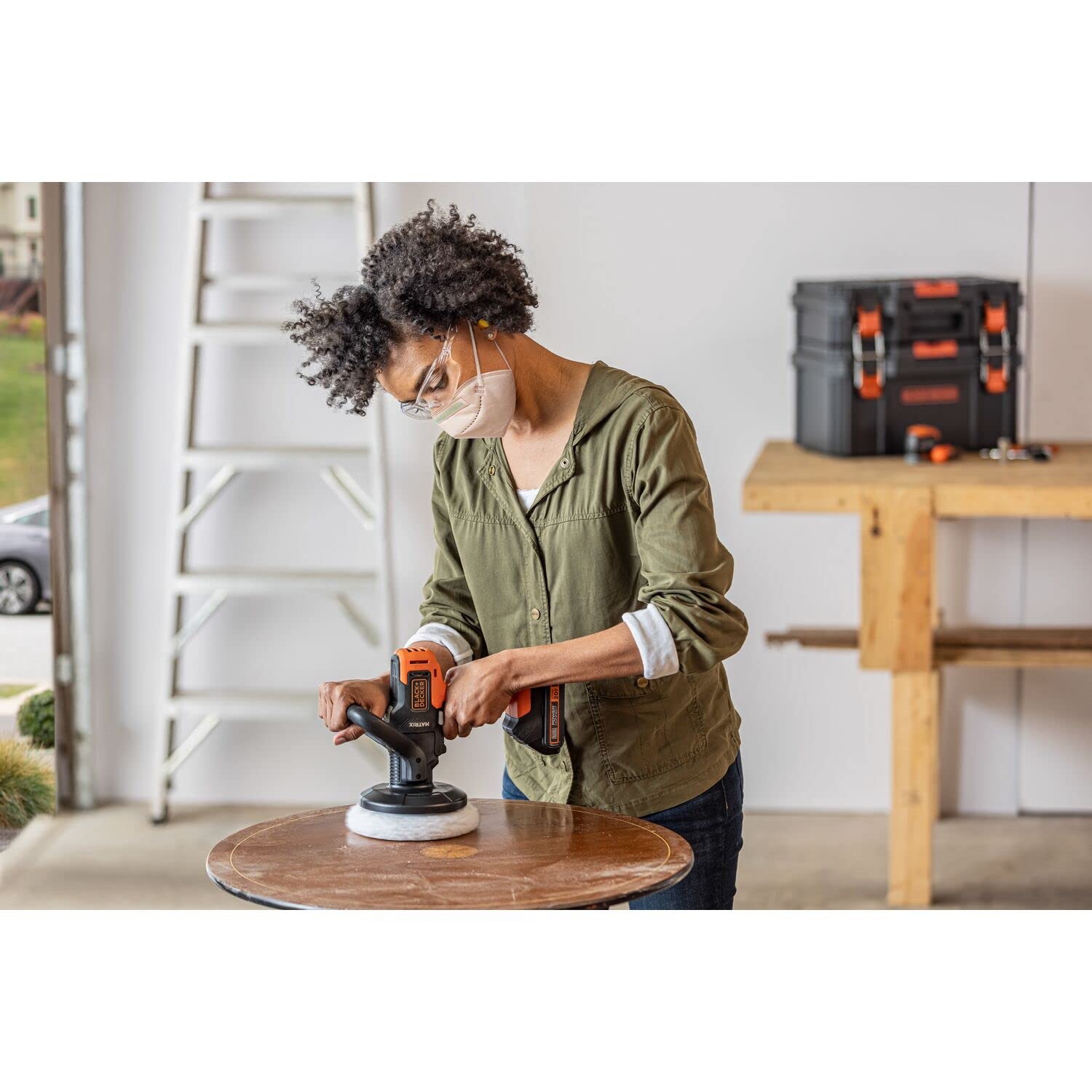 Foto 6 pulgar | Kit De Amortiguadores Black+decker Matrix De 20 V Como Máximo Para Coches Y Suelos  Color Naranja - Venta Internacional