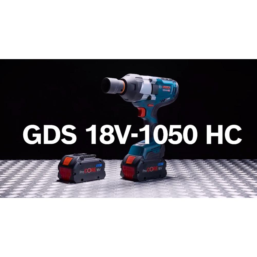 Foto 4 pulgar | Llave De Impacto Biturbo Brushless Bosch Gds 18v-1050h