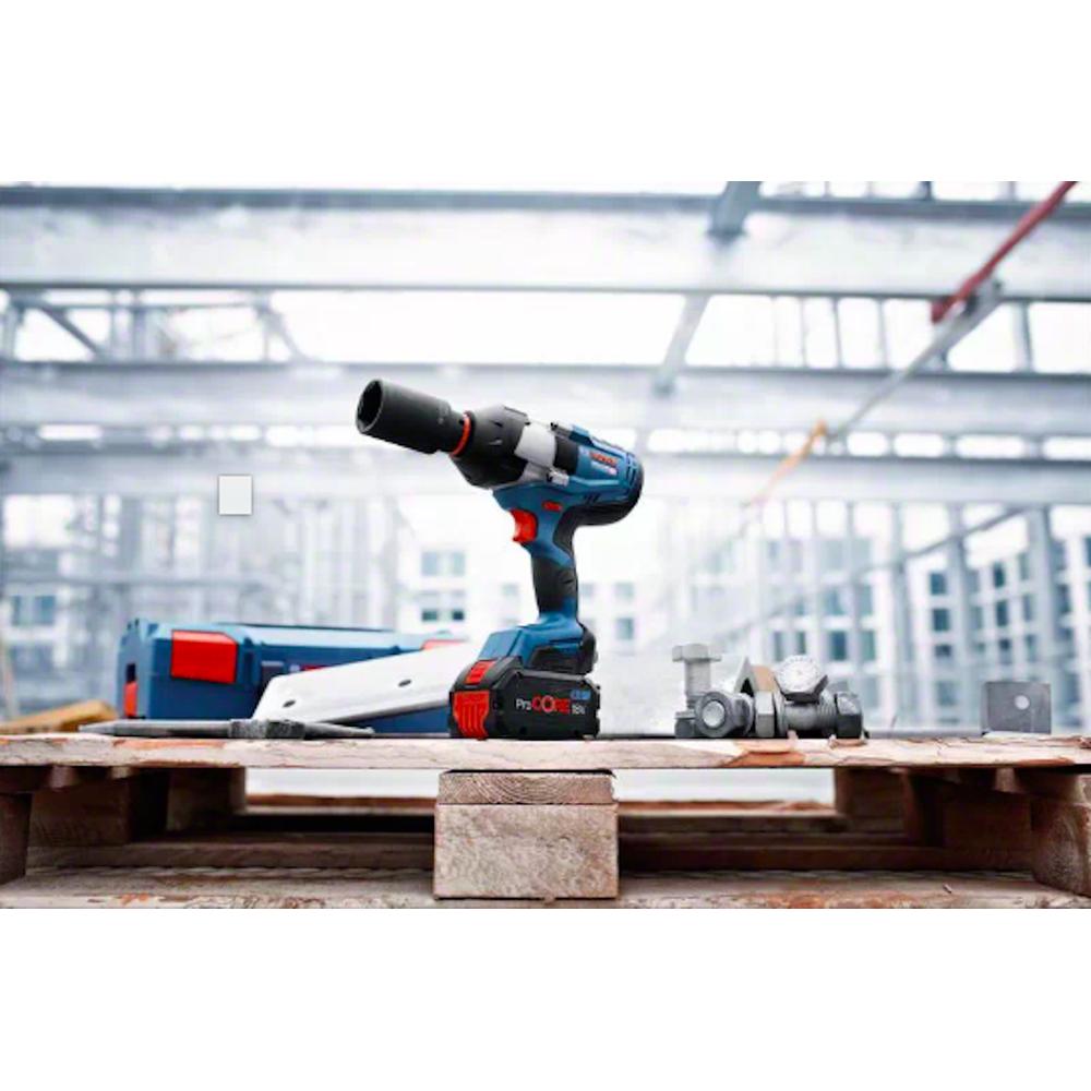 Foto 7 pulgar | Llave De Impacto Biturbo Brushless Bosch Gds 18v-1050h