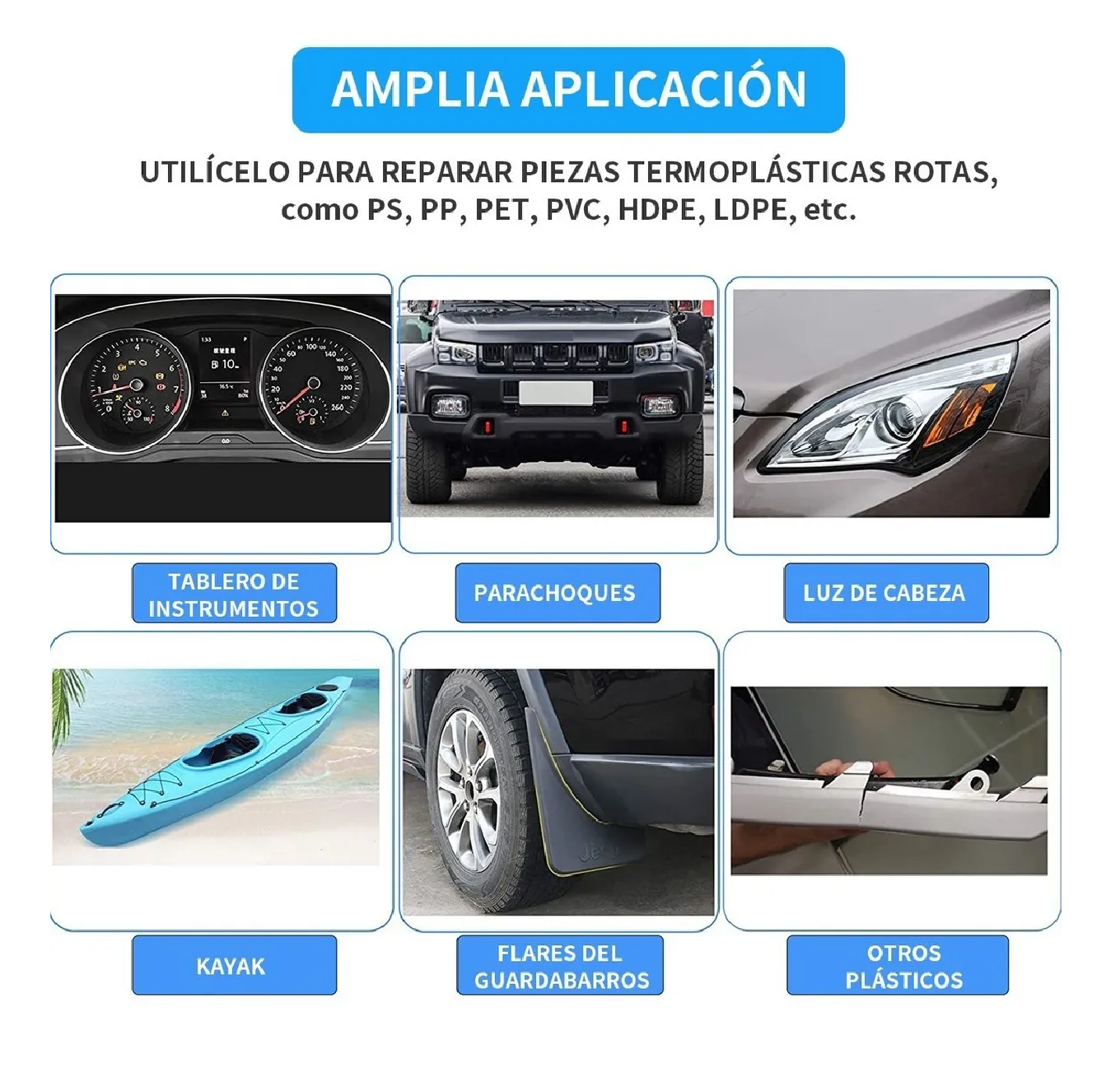 Foto 4 pulgar | Kit de Soldador de Plástico Portátil de PVC para Auto