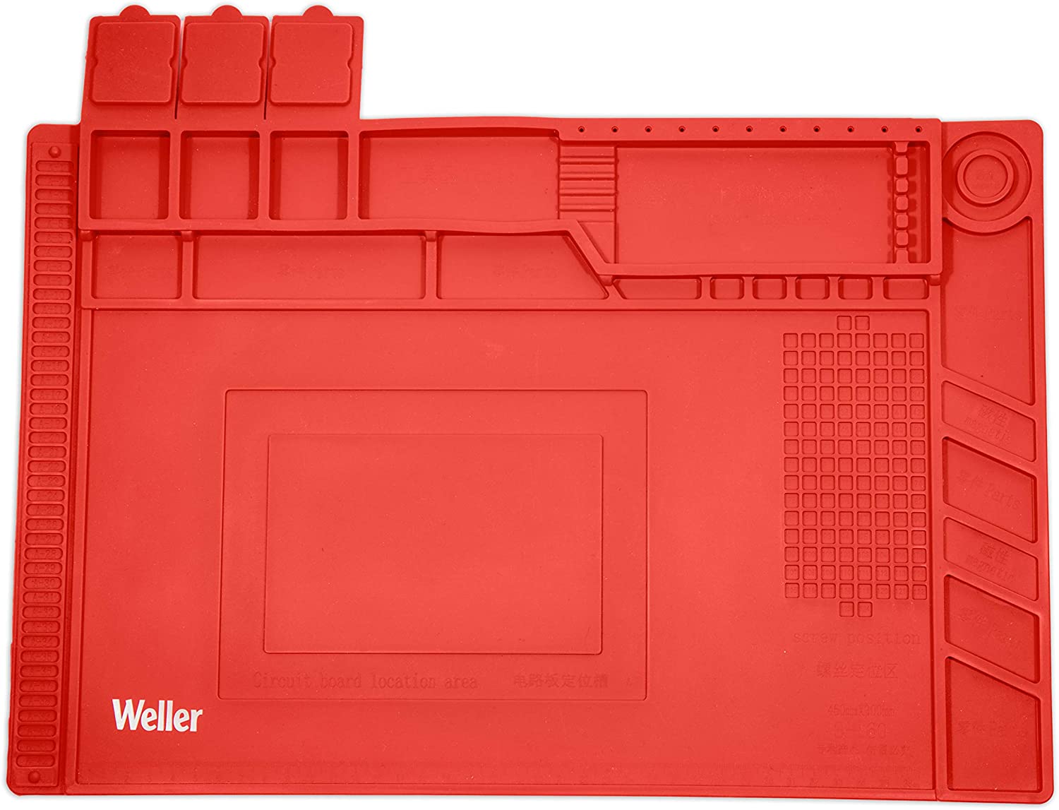 Foto 3 pulgar | Tapete para Soldadura Weller color Rojo Antideslizante