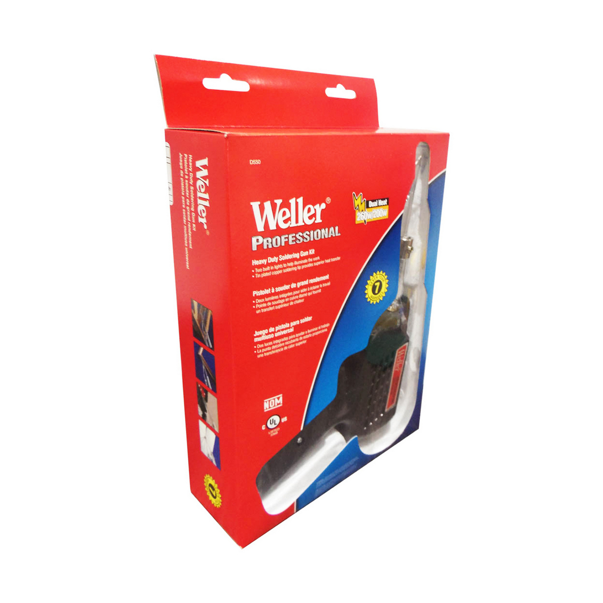 Foto 5 | Cautín Pistola Weller 200-260w 482-593 Iluminado Dobl Weller D550mx