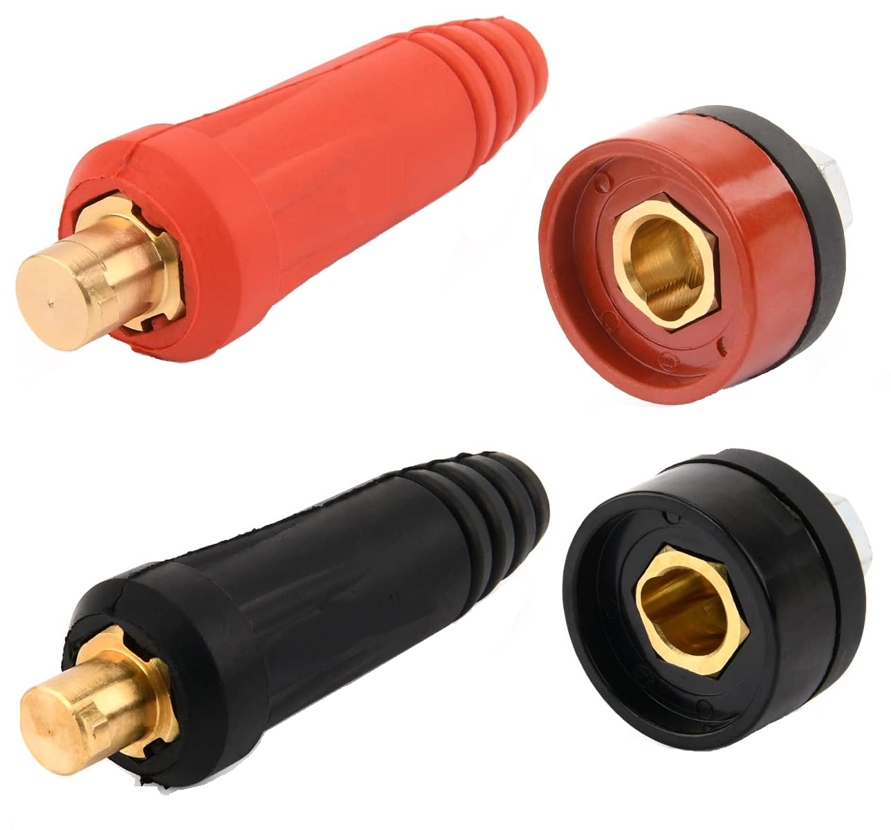 Foto 2 pulgar | Bornes para Soldadora Inversora 200amp Conector Rapido 2pz Eo Safe Imports Esi-8949 Multicolor