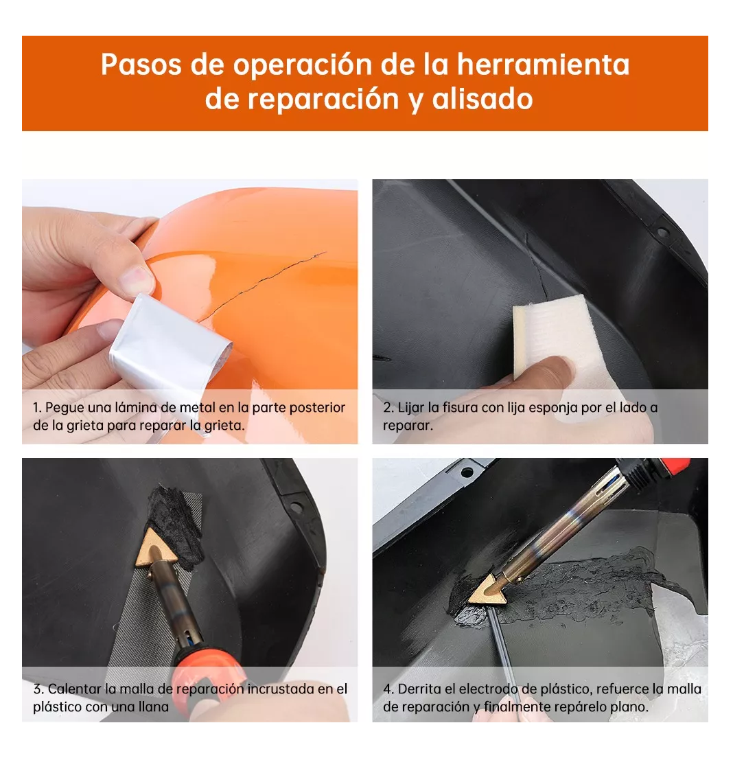 Foto 4 pulgar | Máquina para Reparación de Parachoques Belug para Alisado de Auto 100 W