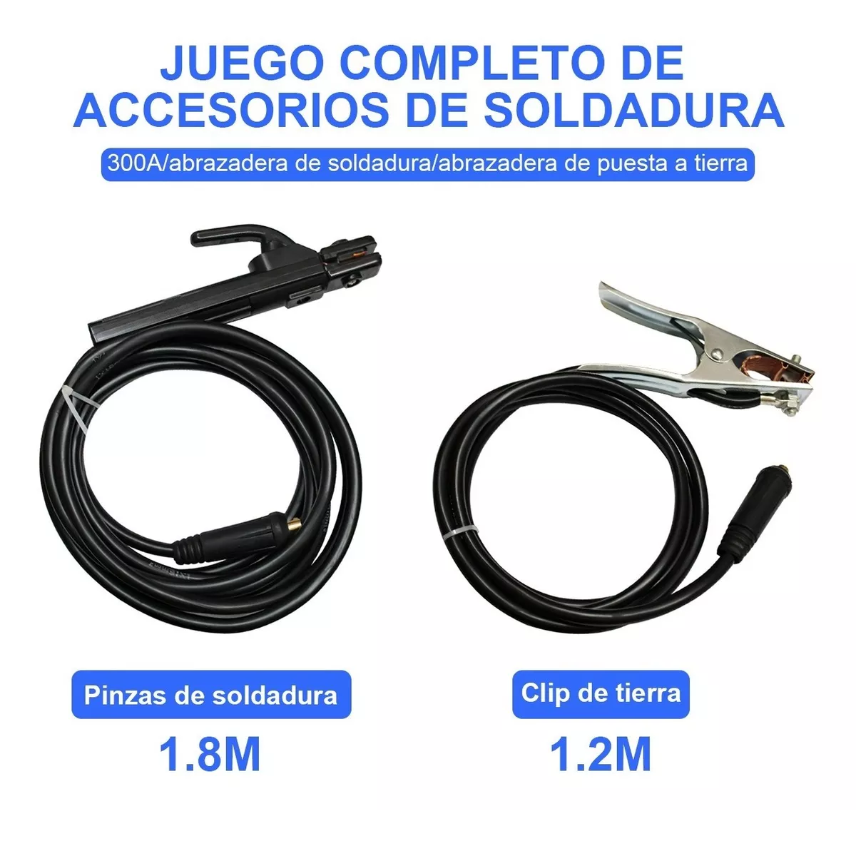 Foto 3 pulgar | Cables Soldadora Tierra Y Porta Electrodo 1.2/1.8 Metro  Eo Safe Imports Esi-13157 Negro