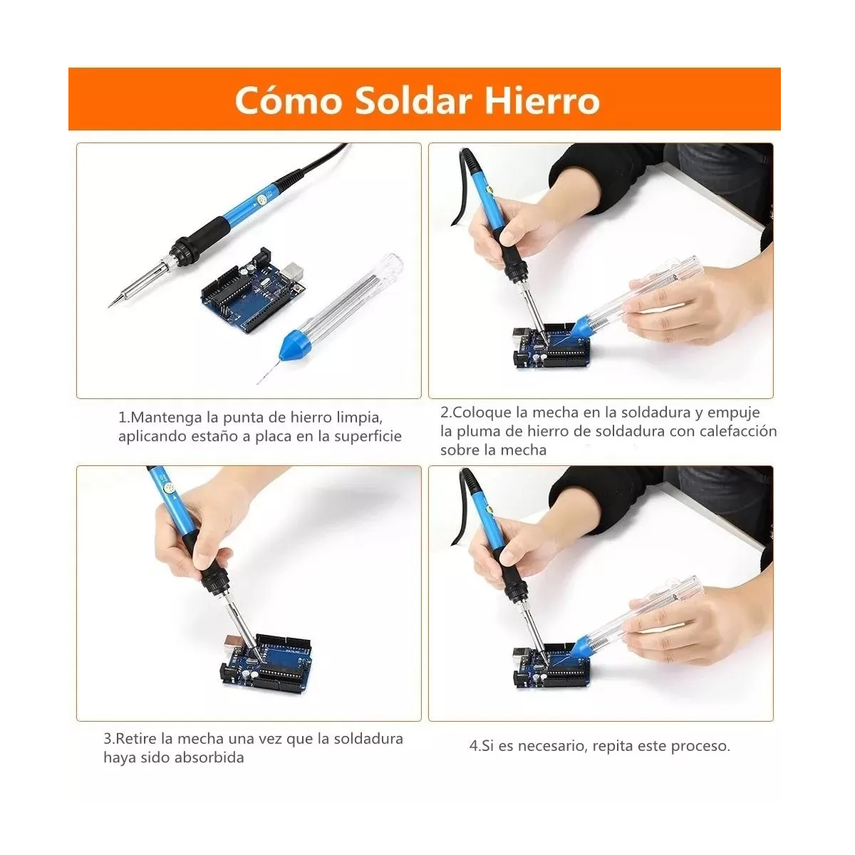 Foto 4 pulgar | Kit Soldadora Eléctrica Eo Safe Imports Esi-13315 375 Piezas