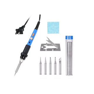 Foto 1 | Kit De Soldador 60w Temperatura Ajustable Eo Safe Imports Esi-15012 Multicolor