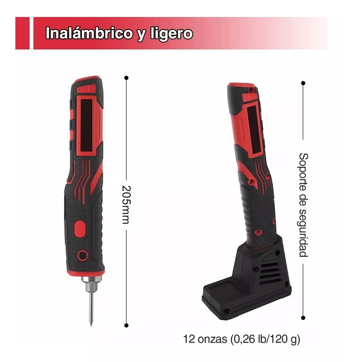 Foto 3 | Kit De Soldador Recargable Inalámbrico  Eo Safe Imports Esi-15016 Multicolor