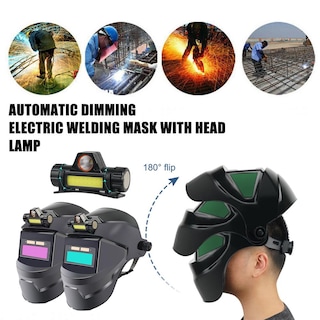 Foto 2 | Linterna Frontal Recargable Welding Mask Ververhead Con Modo De 2 Luces - Venta Internacional.