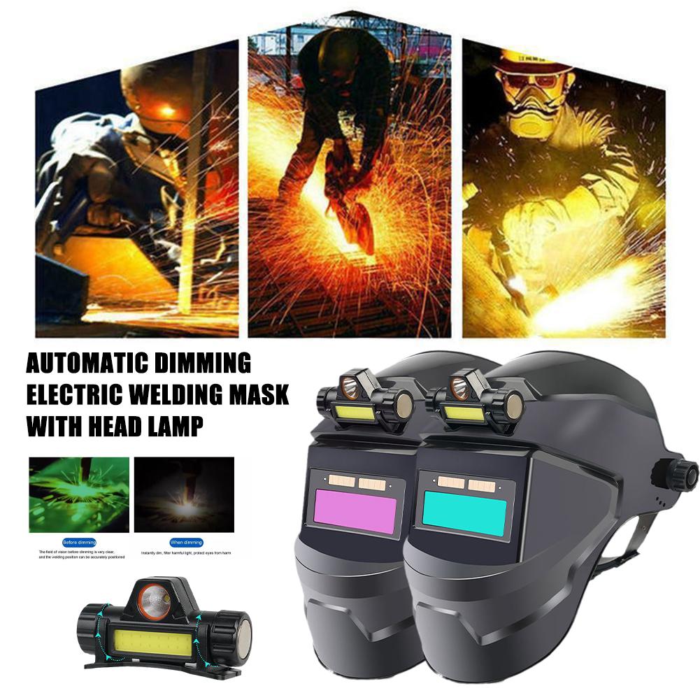 Foto 4 pulgar | Linterna Frontal Recargable Welding Mask Ververhead Con Modo De 2 Luces - Venta Internacional.