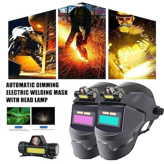 Foto 3 | Linterna Frontal Recargable Welding Mask Ververhead Con Modo De 2 Luces - Venta Internacional.
