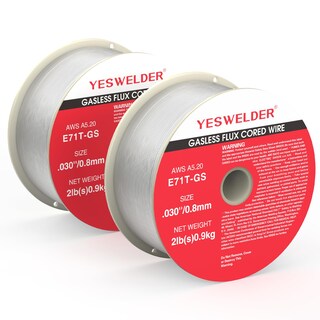 Foto 1 | Alambre Mig Flux Core Yeswelder E71tgs De Acero Templado, 0,8 Mm, 1 Kg - Venta Internacional.