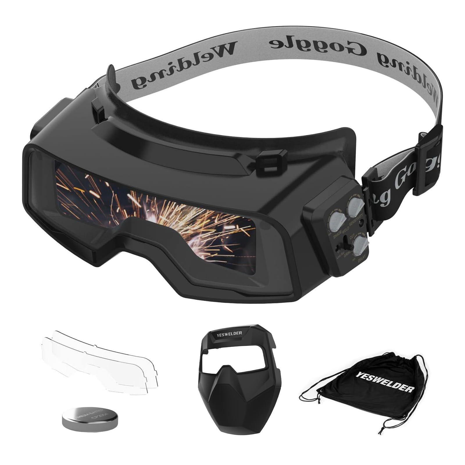 Foto 2 pulgar | Gafas De Soldadura Yeswelder True Color Auto Darkening - Venta Internacional.