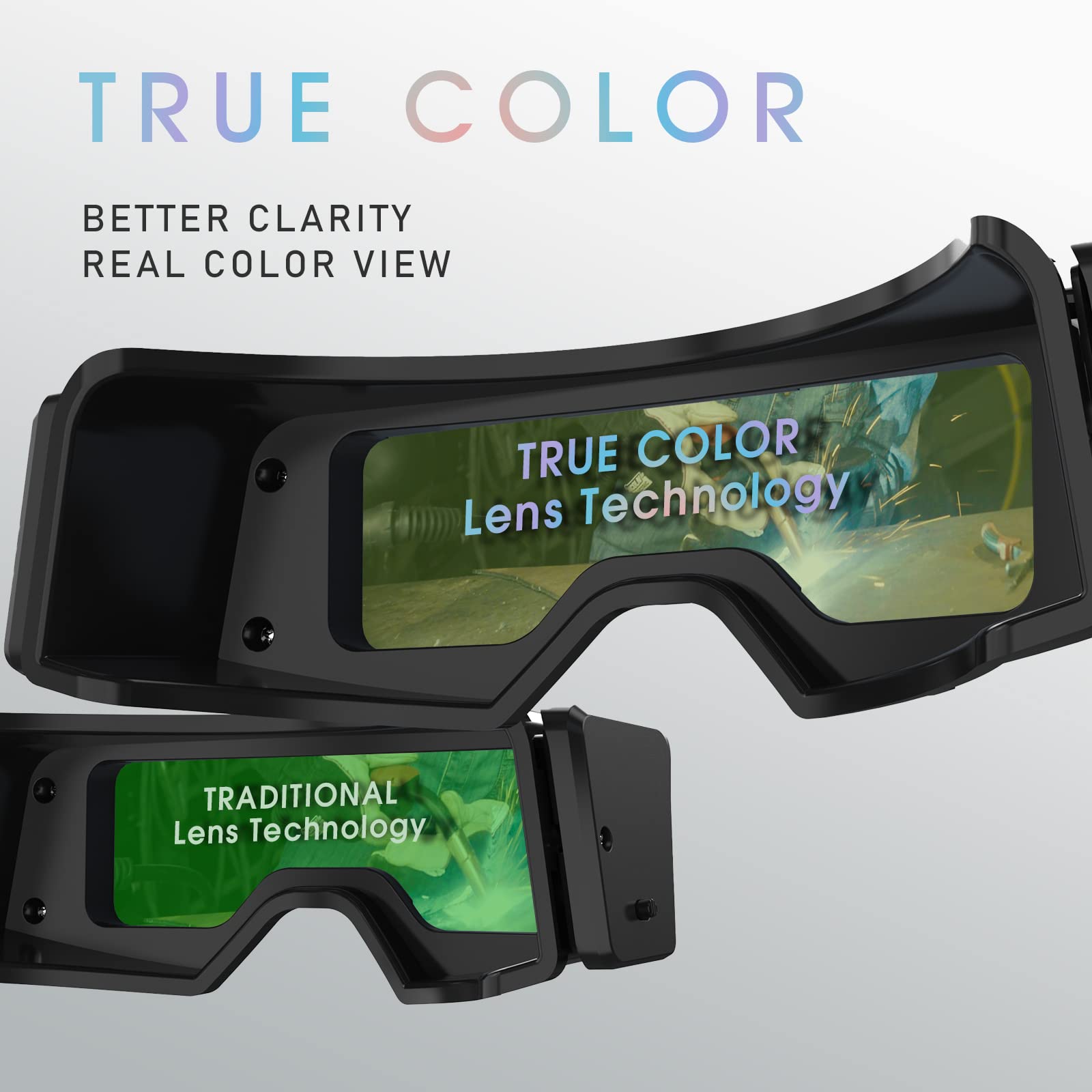 Foto 4 pulgar | Gafas De Soldadura Yeswelder True Color Auto Darkening - Venta Internacional.