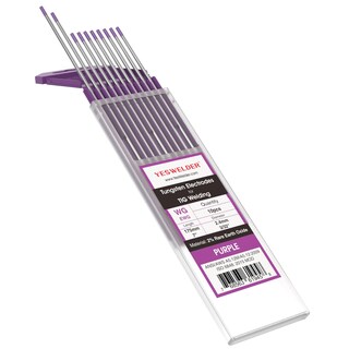 Foto 1 | Electrodo De Tungsteno Para Soldadura Tig Yeswelder, 3,2 Mm X 175 Mm, 10 Unidades - Venta Internacional.