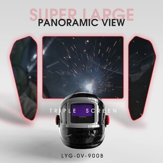 Foto 4 | Casco De Soldadura Yeswelder De Gran Tamaño Con Vista Lateral - Venta Internacional.