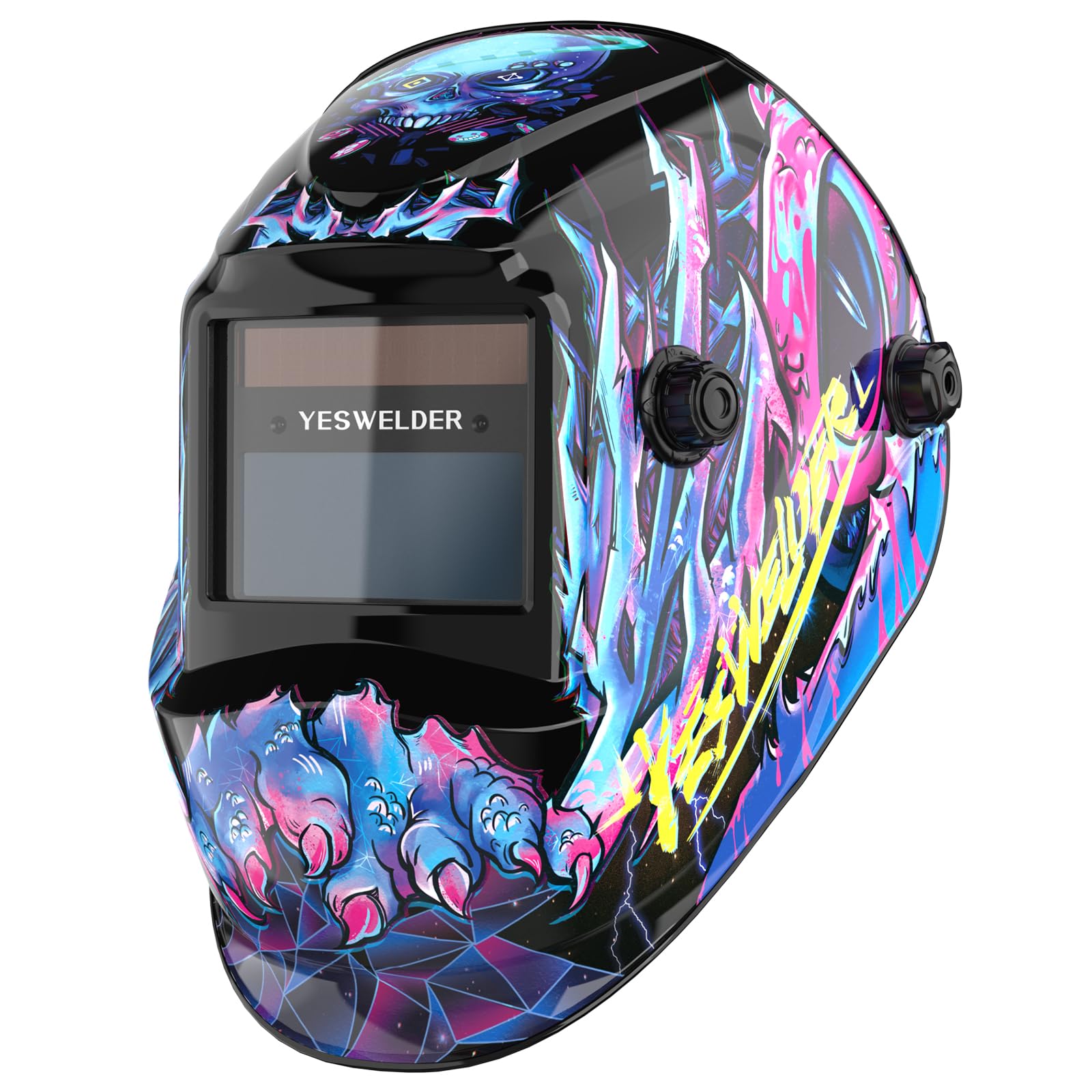 Foto 2 pulgar | Casco De Soldadura Yeswelder True Color Solar Con Oscurecimiento Automático Lyg-l500a - Venta Internacional.