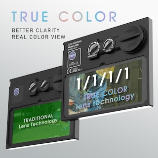 Foto 6 | Casco De Soldadura Yeswelder True Color Solar Con Oscurecimiento Automático Lyg-l500a - Venta Internacional.