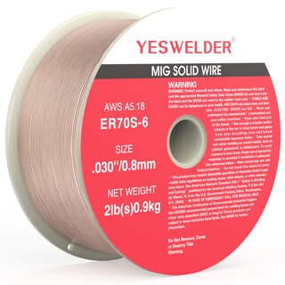 Foto 1 | Alambre De Soldadura Yeswelder Er70s-6 De Acero Al Carbono, 2 Libras/.030 Pulgadas - Venta Internacional.