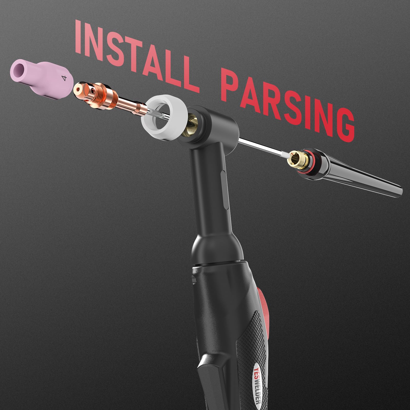 Foto 5 | Electrodo De Tungsteno Para Soldadura Tig Yeswelder 0,8% Circonizado 3/32 - Venta Internacional.