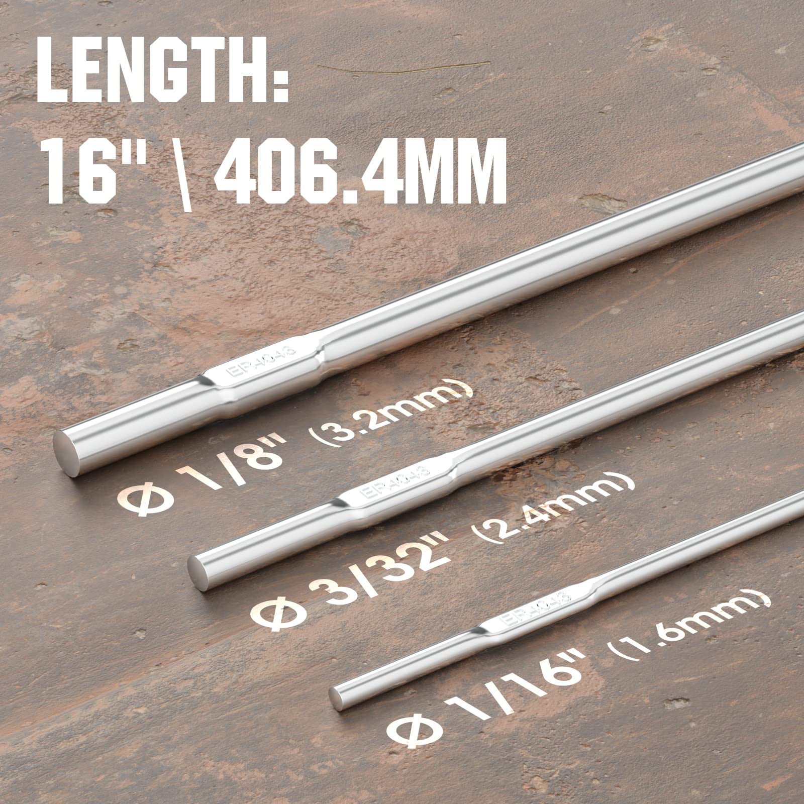 Foto 3 pulgar | Barra De Soldar Yeswelder Aluminium Tig Er4043 3/32x16 2.27kg - Venta Internacional.