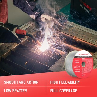 Foto 2 | Alambre De Soldadura Yeswelder Silicio Aluminio Er4043 0,9 Mm 0,45 Kg - Venta Internacional.