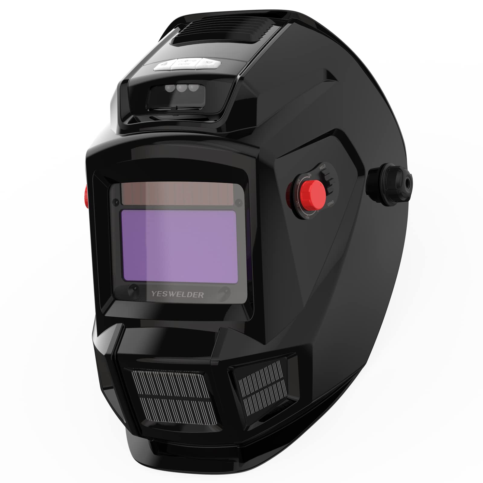 Foto 2 pulgar | Casco De Soldadura Yeswelder Con Oscurecimiento Automático Con Ventilador Y Luz - Venta Internacional.