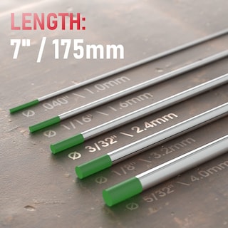 Foto 4 | Electrodo De Tungsteno De Soldadura Tig Yeswelder Pure Tungsten 3.0 Mm - Venta Internacional.