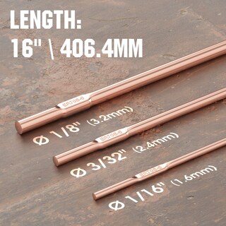 Foto 2 | Varilla De Soldadura Yeswelder De Acero Dulce Tig Er70s-6 3,2 Mm 2,3 Kg - Venta Internacional.