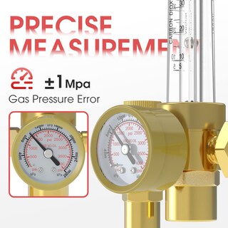 Foto 2 | Manómetro Regulador De Gas Para Soldadura Mig Tig Con Argón/co2 Yeswelder - Venta Internacional.