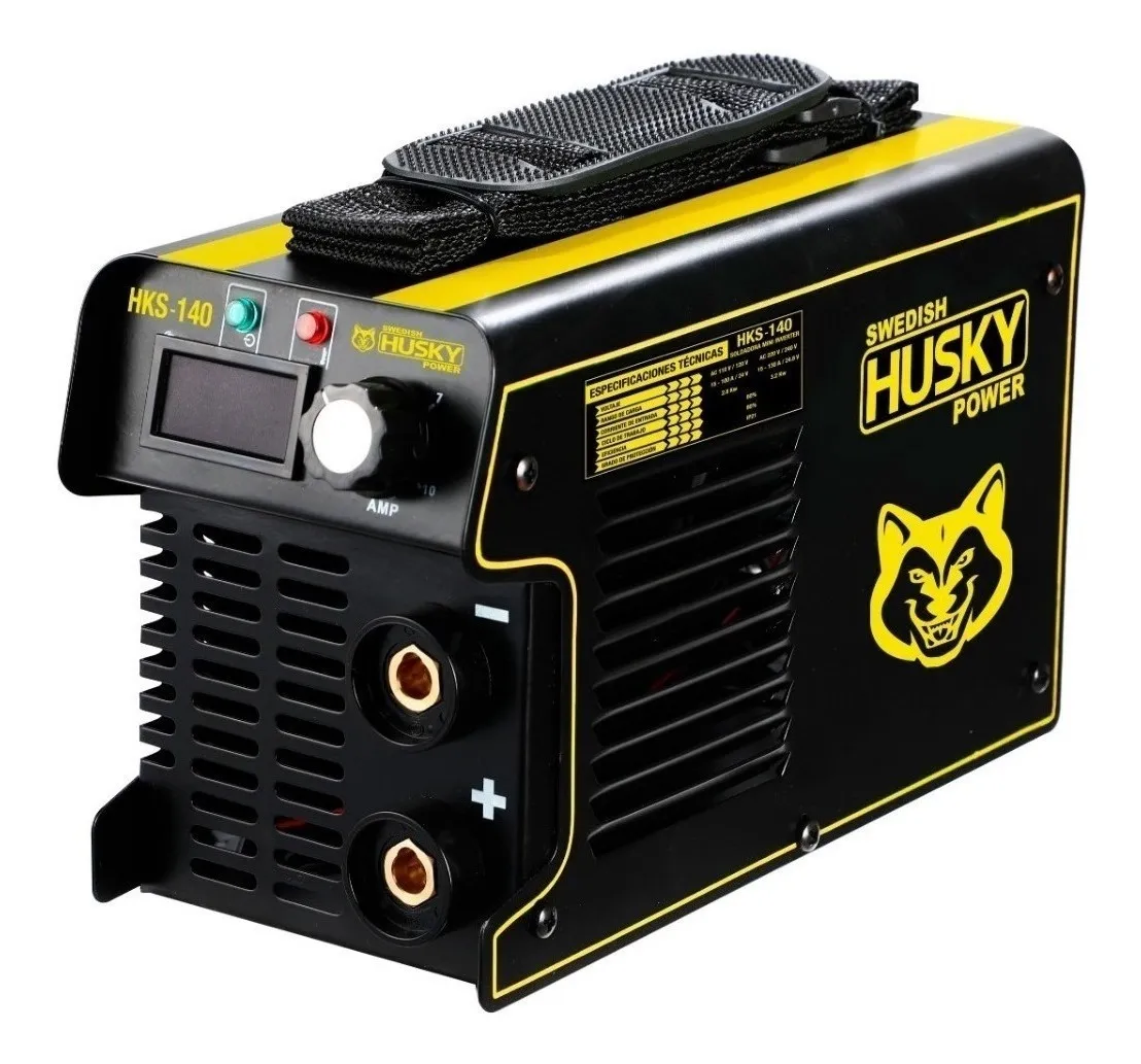 Soldadora Inverter Swedish Husky color Negro