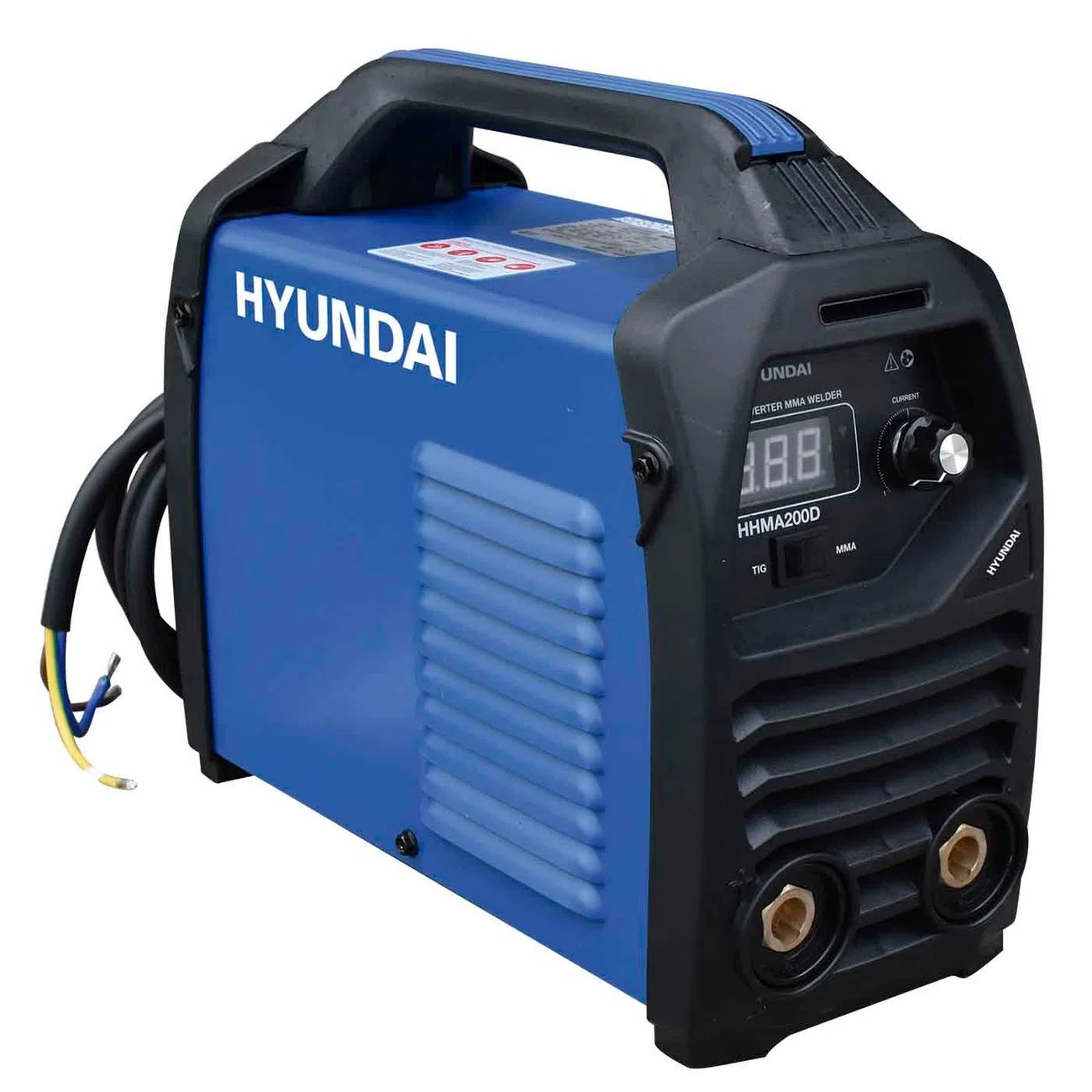 Foto 2 pulgar | Planta de Soldar Inverter Hyundai Dual 110v/120a 220v/200a - Hhma200d