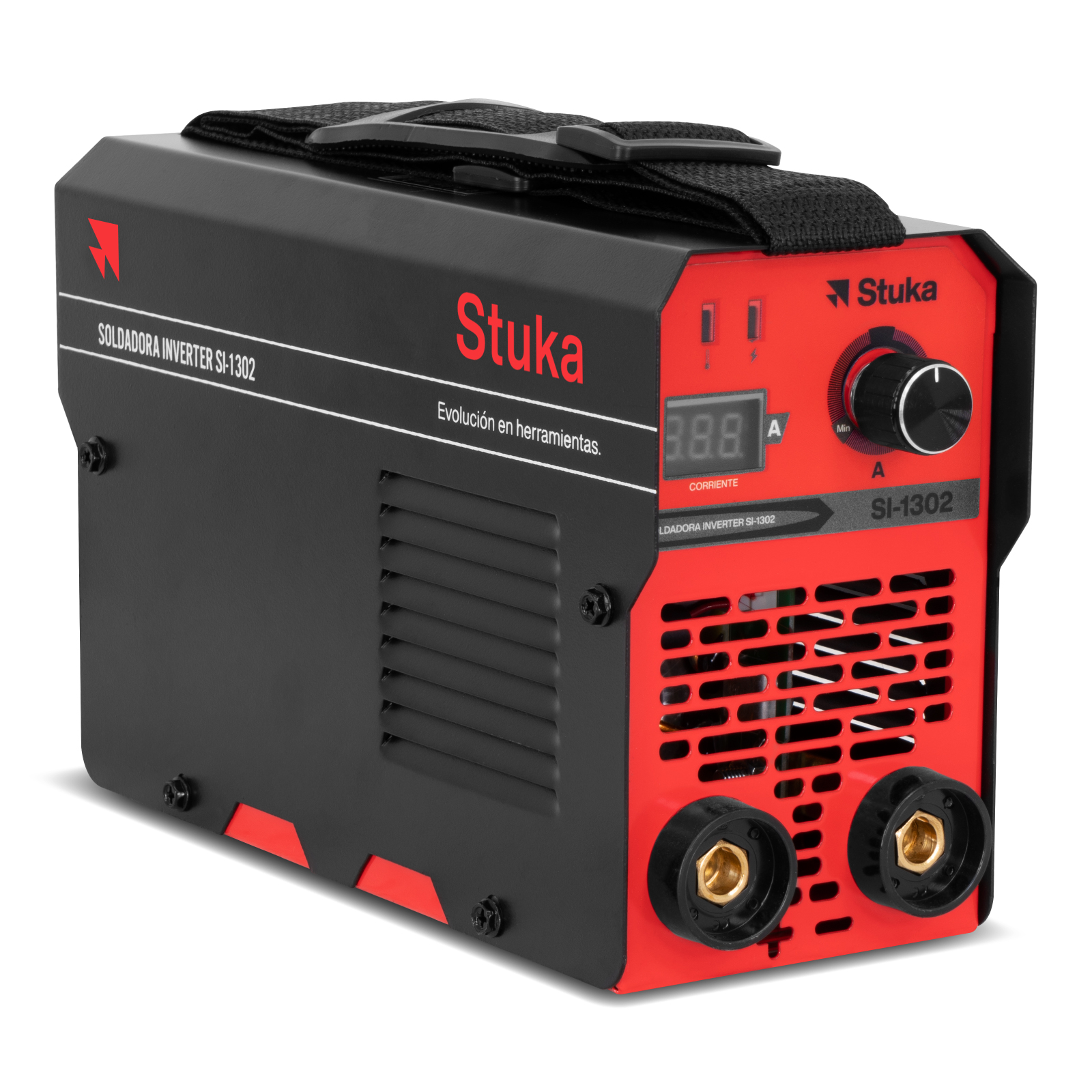 Soldadora Portátil Stuka SI-1302 color Rojo de Adaptación en Voltaje