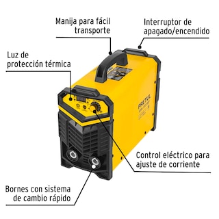 Foto 3 | Soldadora Inversora Pretul Bivoltaje 127 V/220 V 200 A