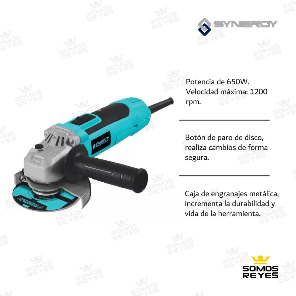 Foto 5 pulgar | Soldadora Portátil Energy 130a + Esmeril 600w + 10 Discos Abrasivos