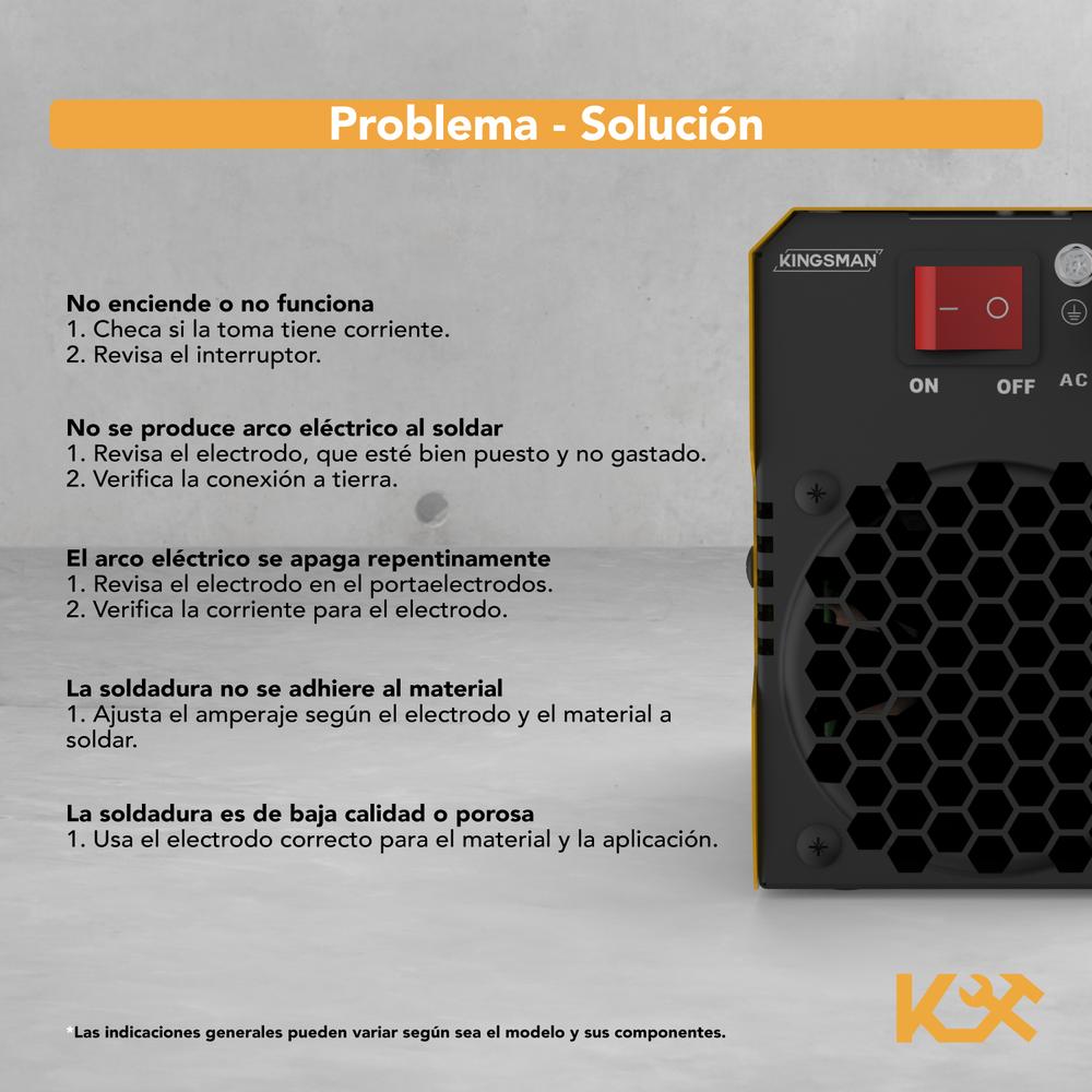 Foto 9 pulgar | Soldadora Inverter Portátil Kingsman 120 Amp 110v